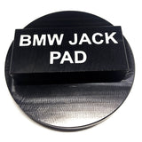 BMW Floor Jack Pad Adapter Billet Anodized Black Aluminum MINI COOPER