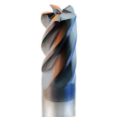 1/8" 5 Flute End Mill, Square End, 3/8" LOC, 1-1/2" OAL EDP 37000